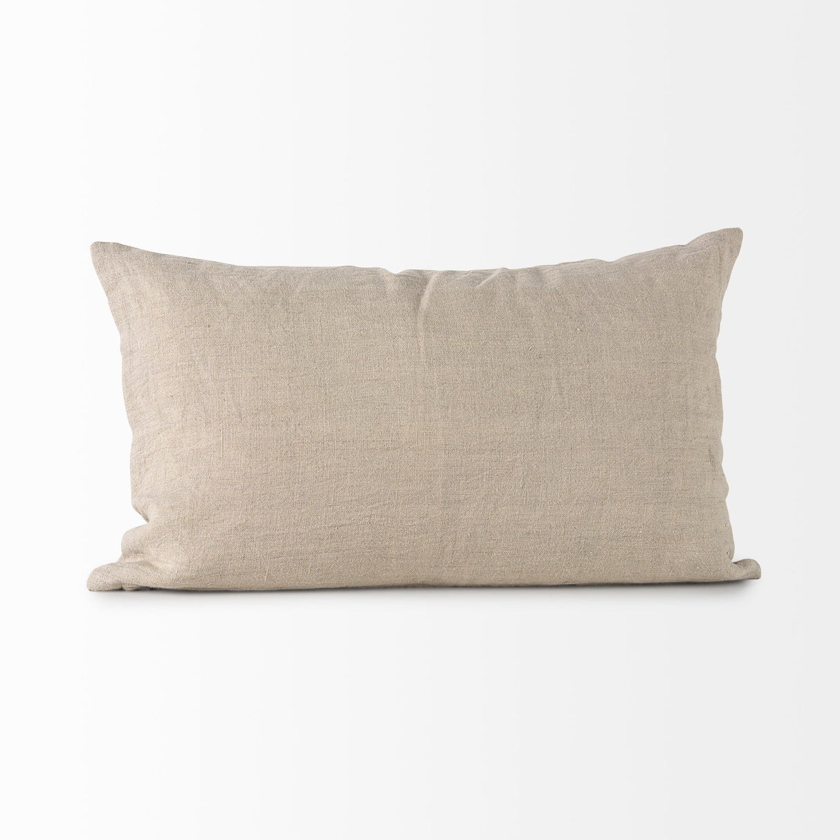 Lacey 13 x 21 Beige/White Decorative Pillow Cover from Mercana - Luna Furniture