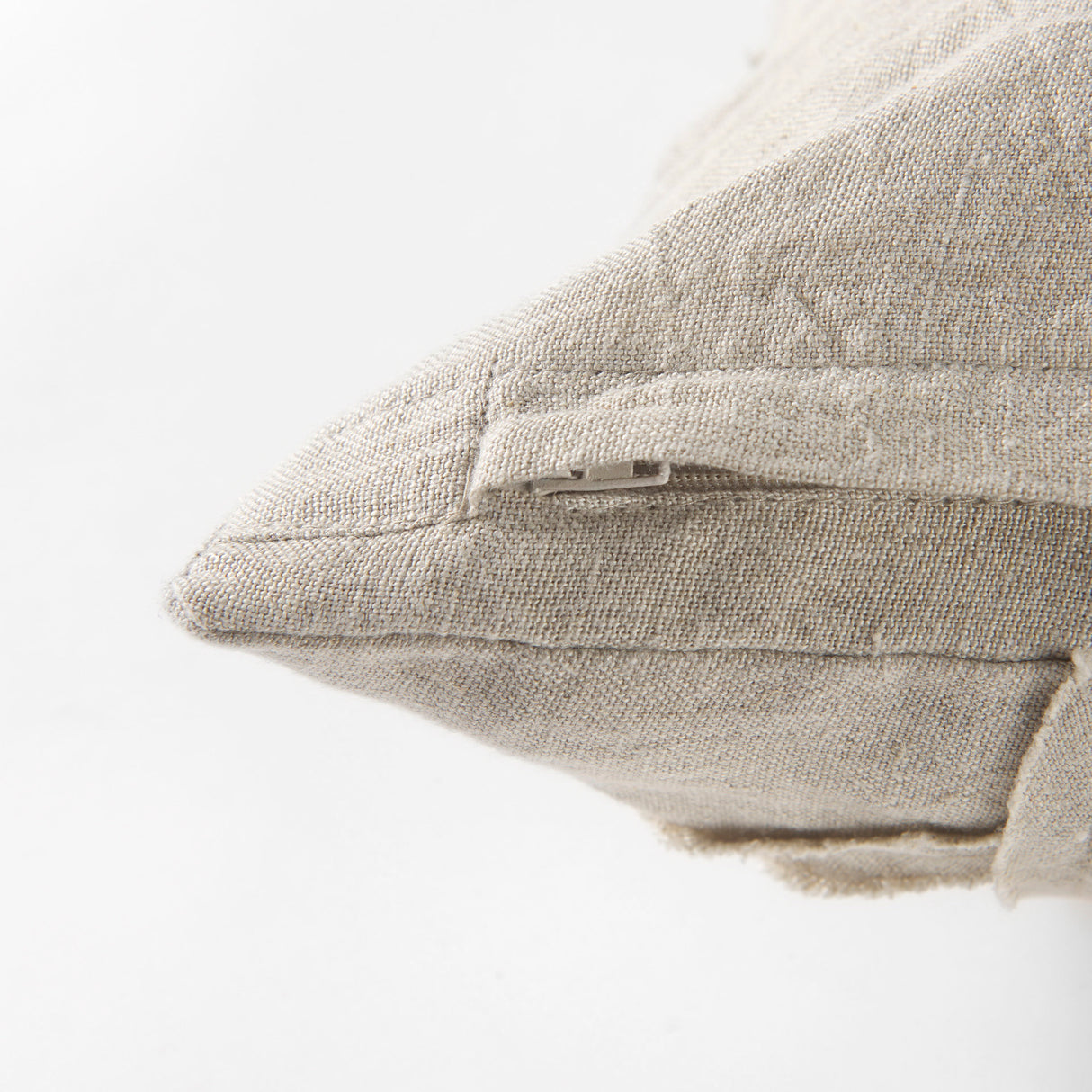 Ivivva 14L x 26W Beige Fabric Textured Decorative Pillow Cover from Mercana - Luna Furniture
