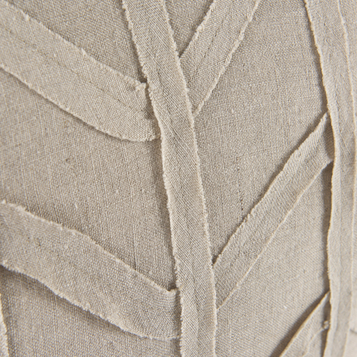 Ivivva 20L x 20W Beige Fabric Textured Decorative Pillow Cover from Mercana - Luna Furniture