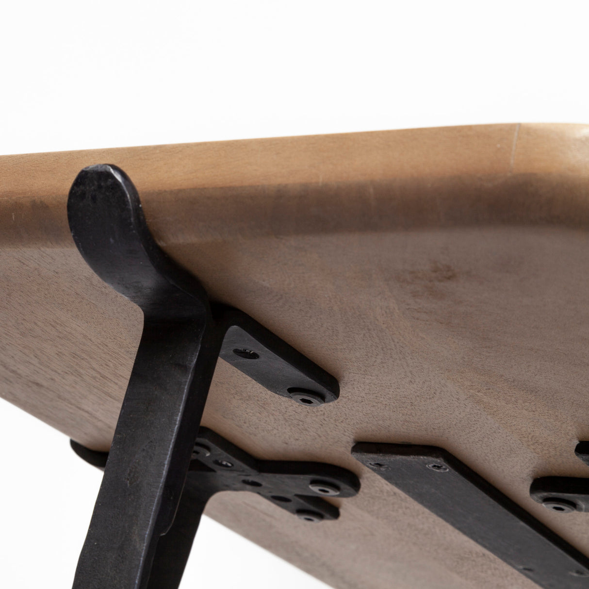Helios II 60L x 14W x 29H Rectangular Brown Raised Edge Top Console Table from Mercana - Luna Furniture