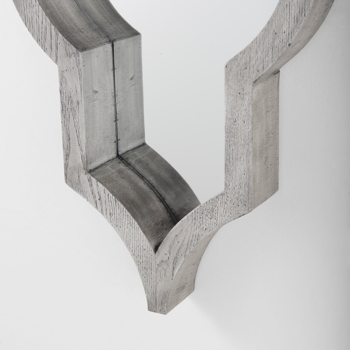 Tamanar 15.0 x 3.0 x 34.1 Gray Wood Frame Wall Mirror from Mercana - Luna Furniture