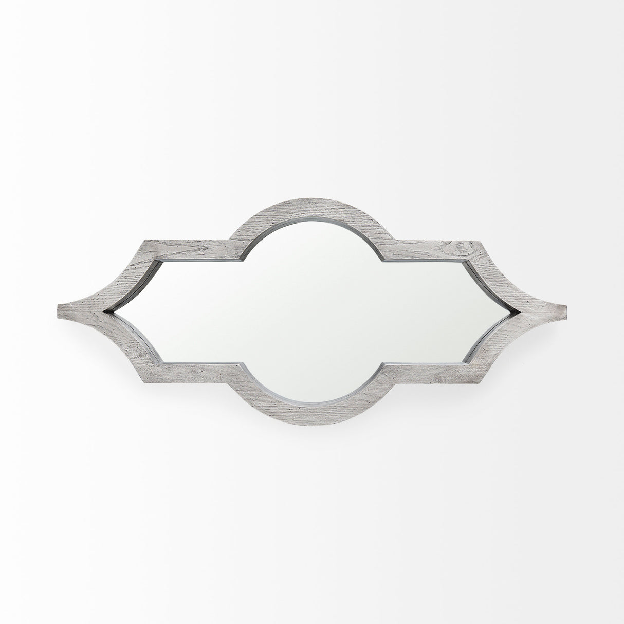 Tamanar 15.0 x 3.0 x 34.1 Gray Wood Frame Wall Mirror from Mercana - Luna Furniture
