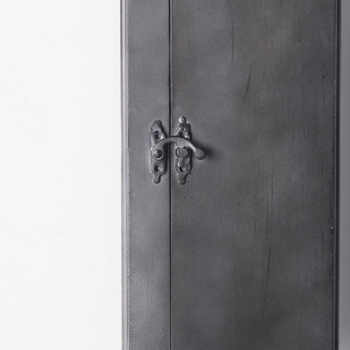 Hagar Rectangular Large Industrial Wall Clock from Mercana - Luna Furniture