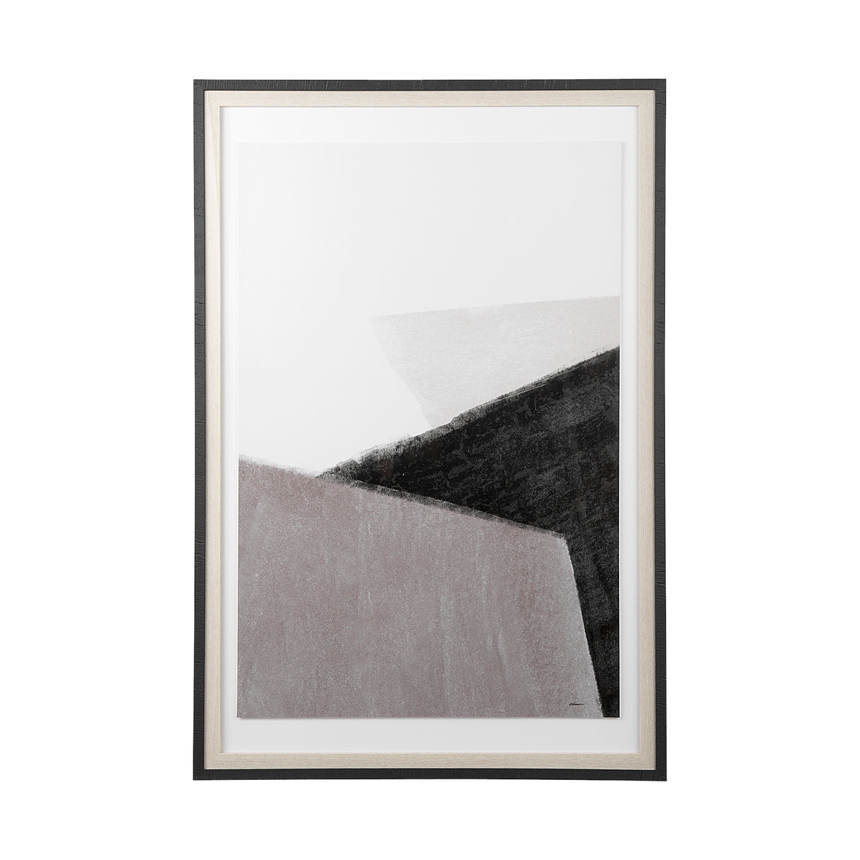 Pages II by Mercana Studio a Hand Embelished Textured Framed Art Print Matted under Glass from Mercana - Luna Furniture