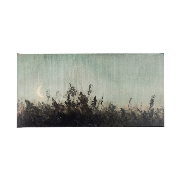 Moon Sets, Sun Rises I by Mercana Studio a Hand Embellished Textured Canvas