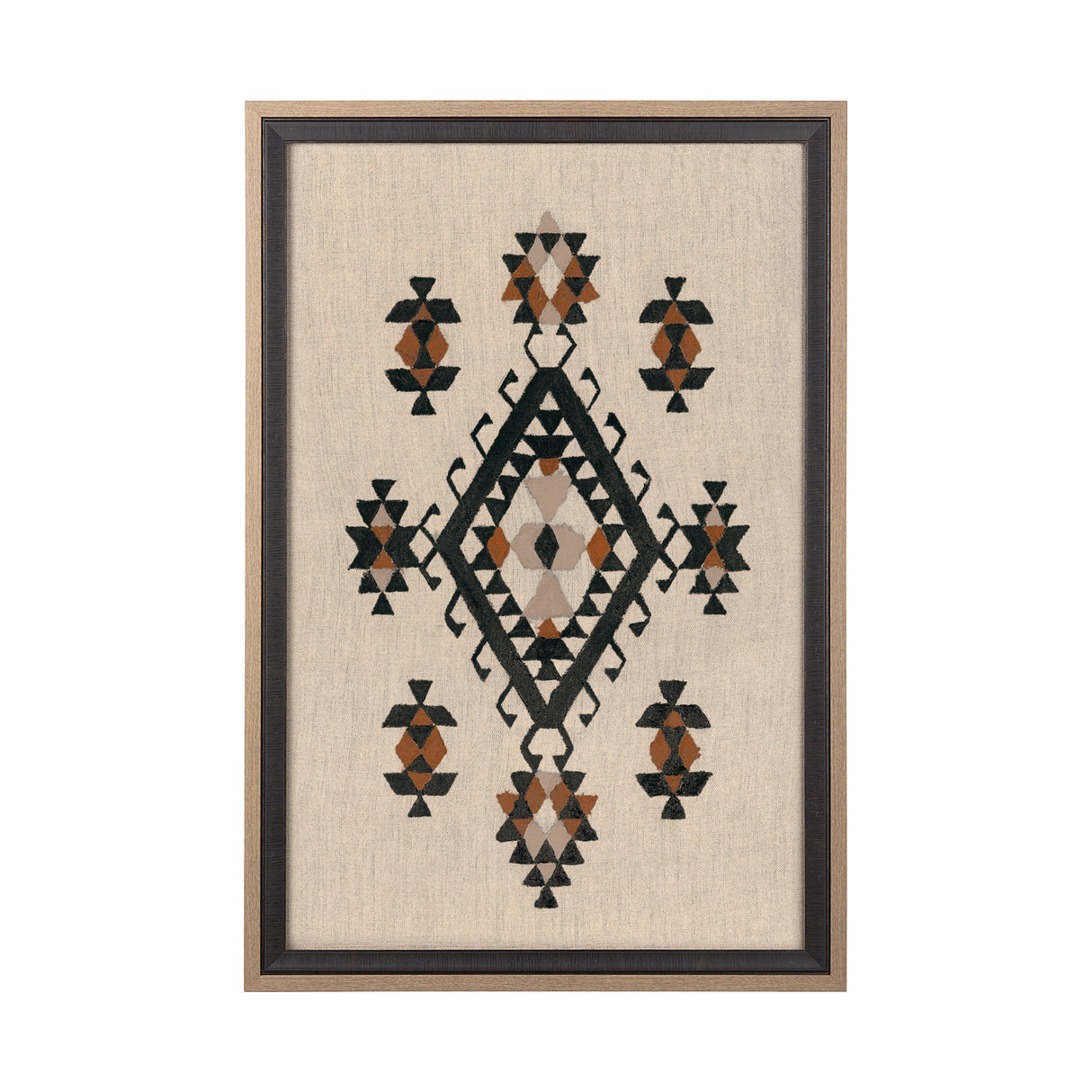 Creamy Tapestry II by Mercana Studio a Hand Embellished Textured Framed Art Print from Mercana - Luna Furniture