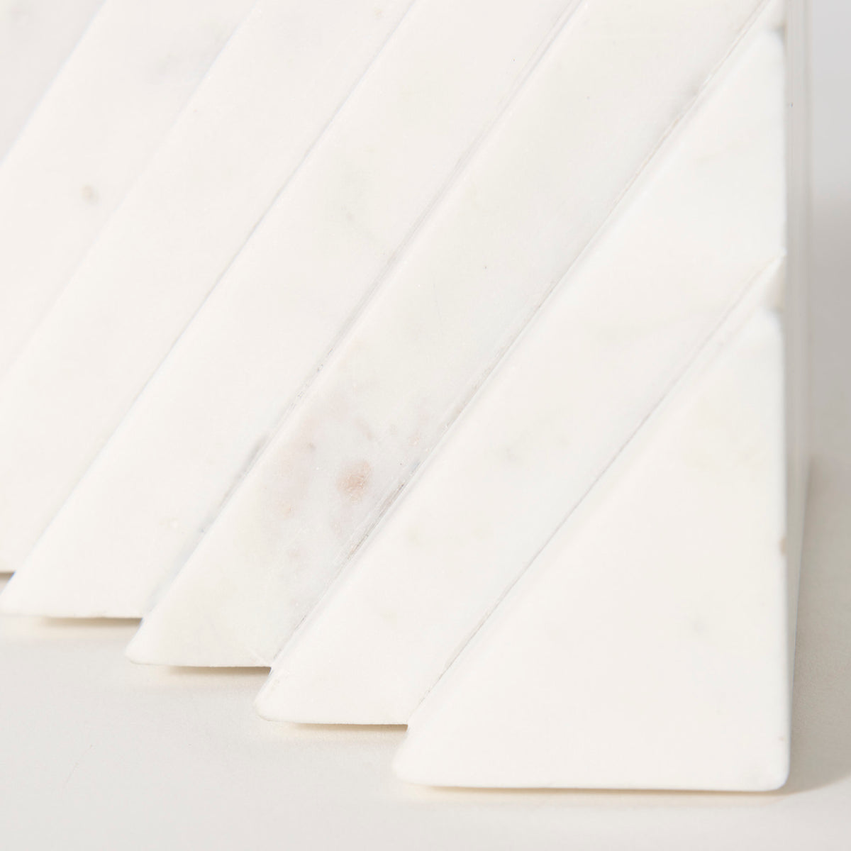 Sophia 7.0L x 5.3W x 9.3H Marble Set Of Two Book Ends from Mercana - Luna Furniture