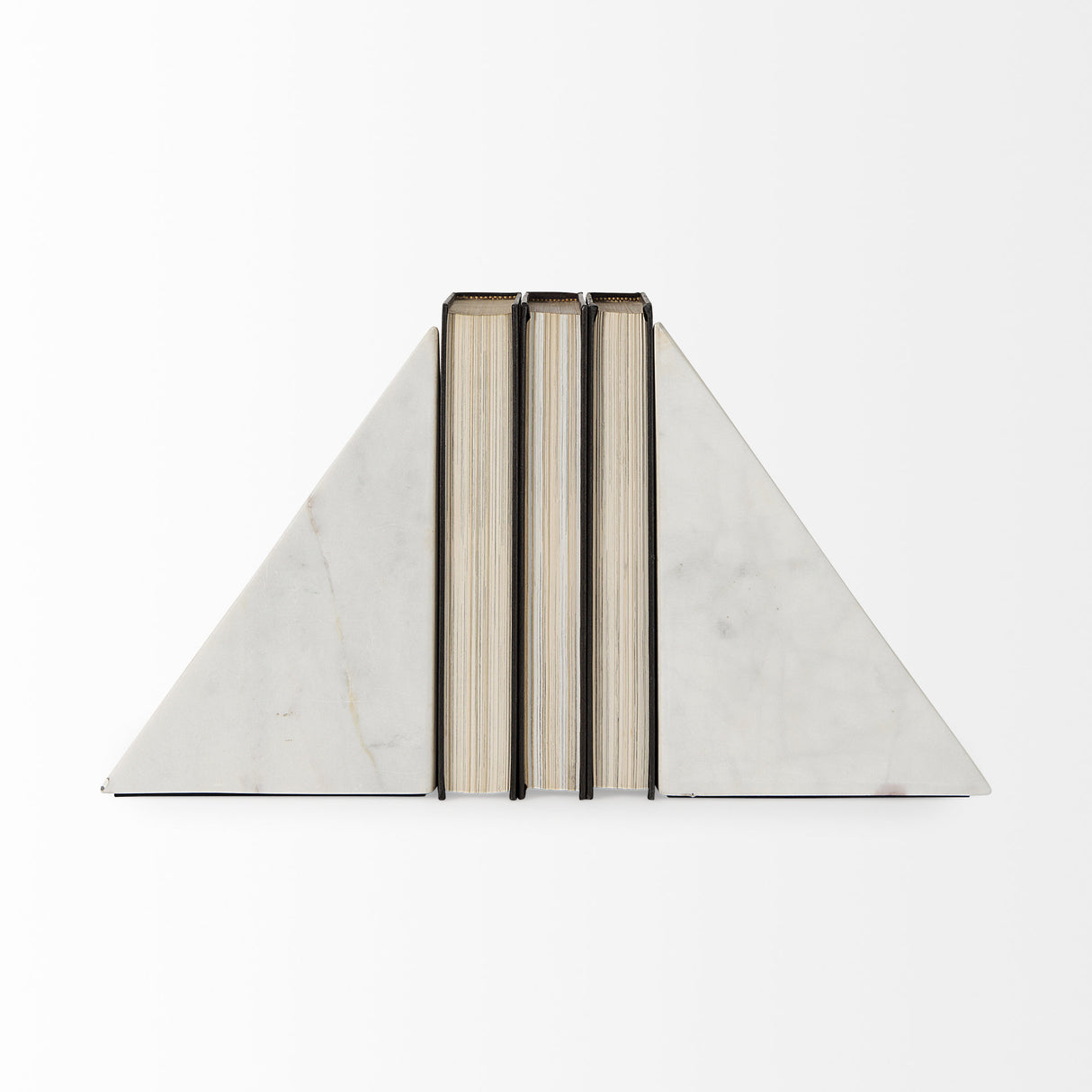 Sophia 8.0"L x 6.0"W x 7.0"H Marble Set Of Two Bookends from Mercana - Luna Furniture