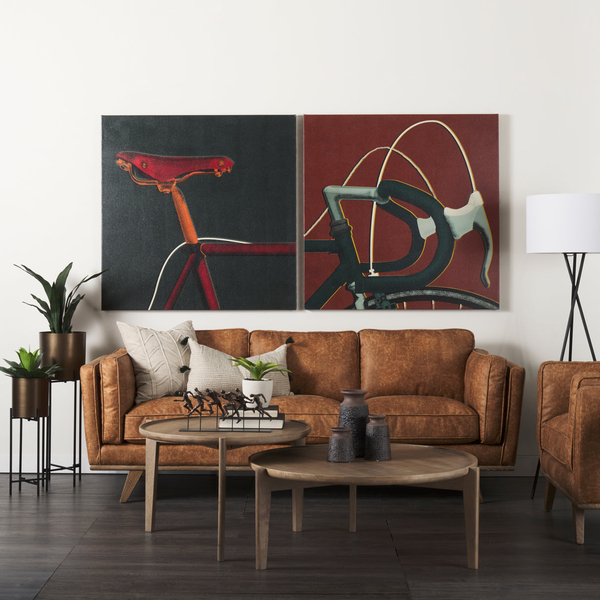 Bike Saddle Green by Alarm a Hand Embellished Textured Canvas from Mercana - Luna Furniture