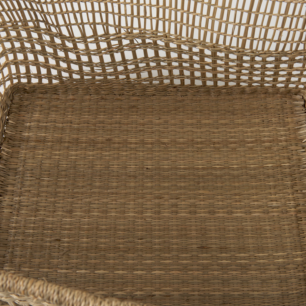 Bellisa 18.5L x 14.6W x 11.0H (Set of 2) Medium Brown Seagrass Rectangular Basket W/ Handles from Mercana - Luna Furniture