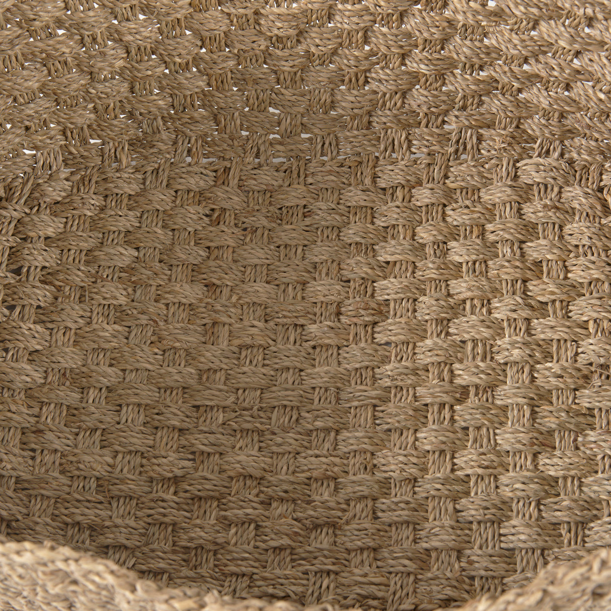 Emra (Set of 3) Light Brown Seagrass Rectangular Basket W/ Handles from Mercana - Luna Furniture