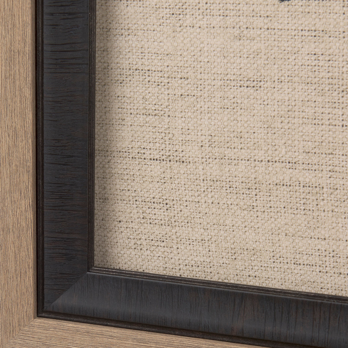 Creamy Tapestry I by Mercana Studio a Hand Embellished Textured Framed Art Print from Mercana - Luna Furniture