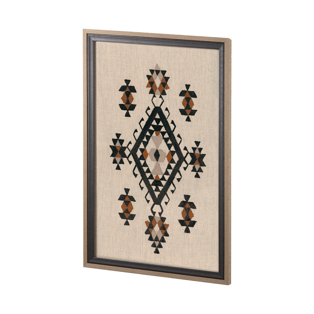 Creamy Tapestry II by Mercana Studio a Hand Embellished Textured Framed Art Print from Mercana - Luna Furniture