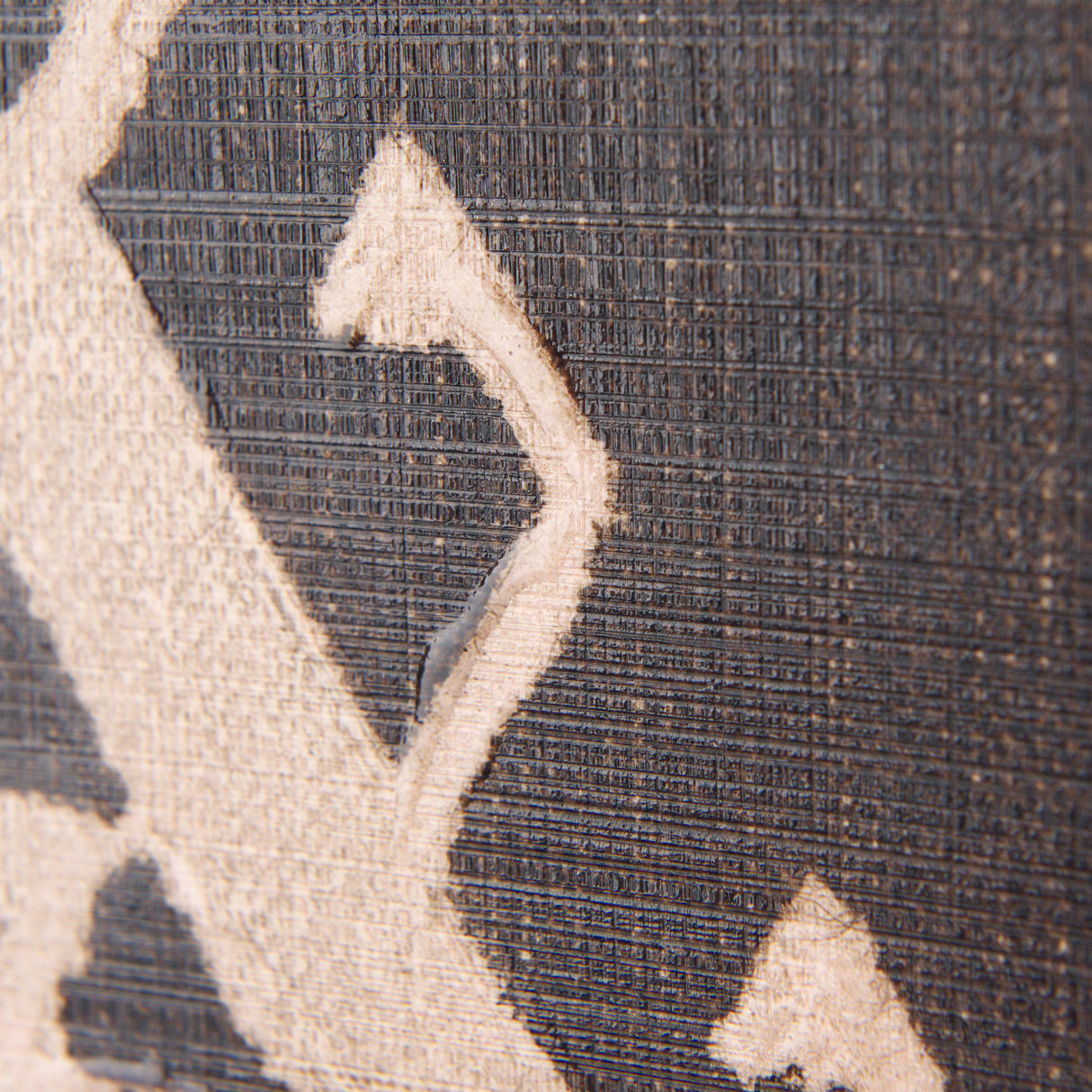 Brown Tapestry V by Mercana Studio a Hand Embellished Textured Framed Art Print from Mercana - Luna Furniture
