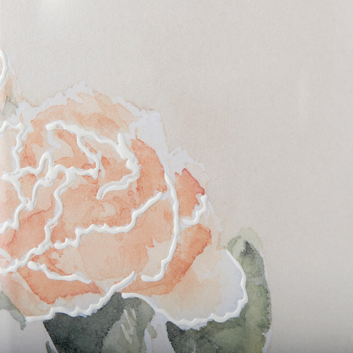 Boho Flowers II by Mercana Studio a Hand Embellished Textured Framed Art Print Matted under Glass from Mercana - Luna Furniture