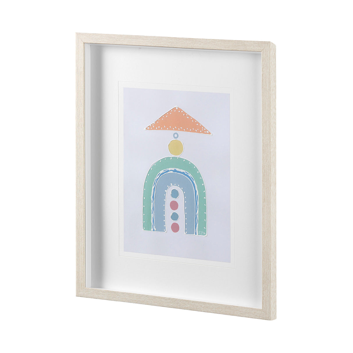Pavilion I by Mercana Studio a Hand Embellished Textured Framed Art Print Matted under Glass from Mercana - Luna Furniture