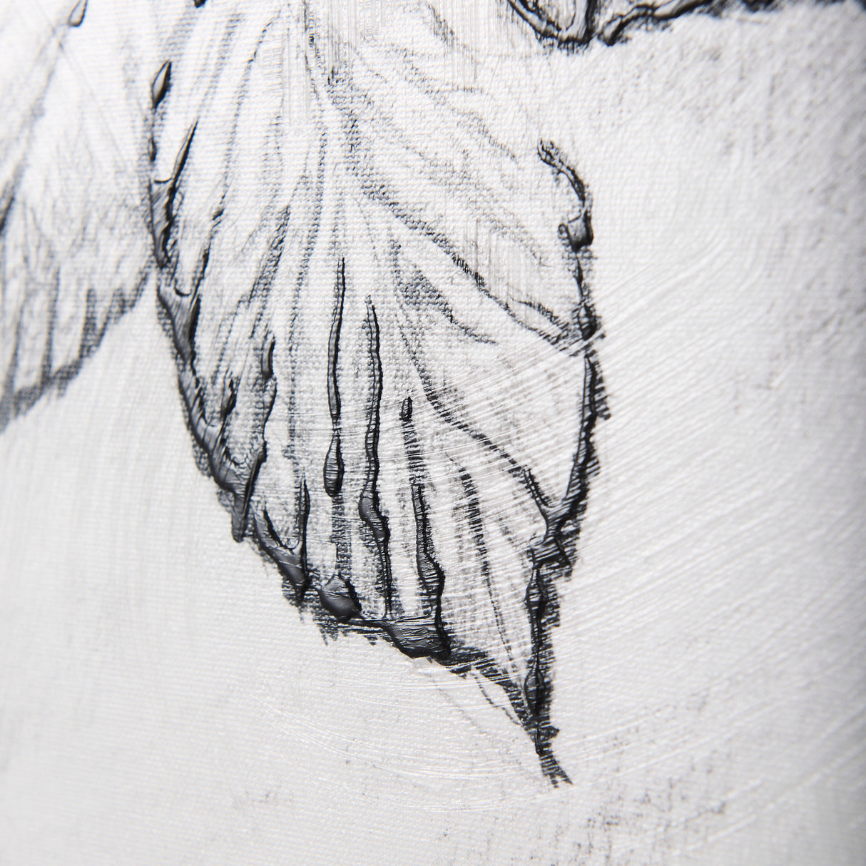 Wildberry Collection Blackberry by Ariana a Hand Embellished Textured Canvas from Mercana - Luna Furniture