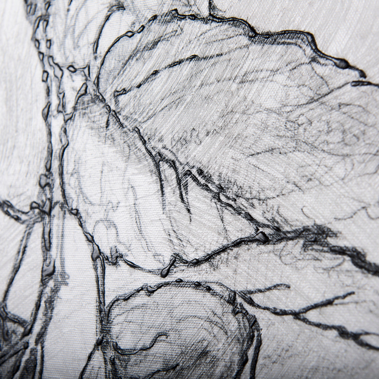 Wildberry Collection Saskatoonberry by Ariana a Hand Embellished Textured Canvas from Mercana - Luna Furniture