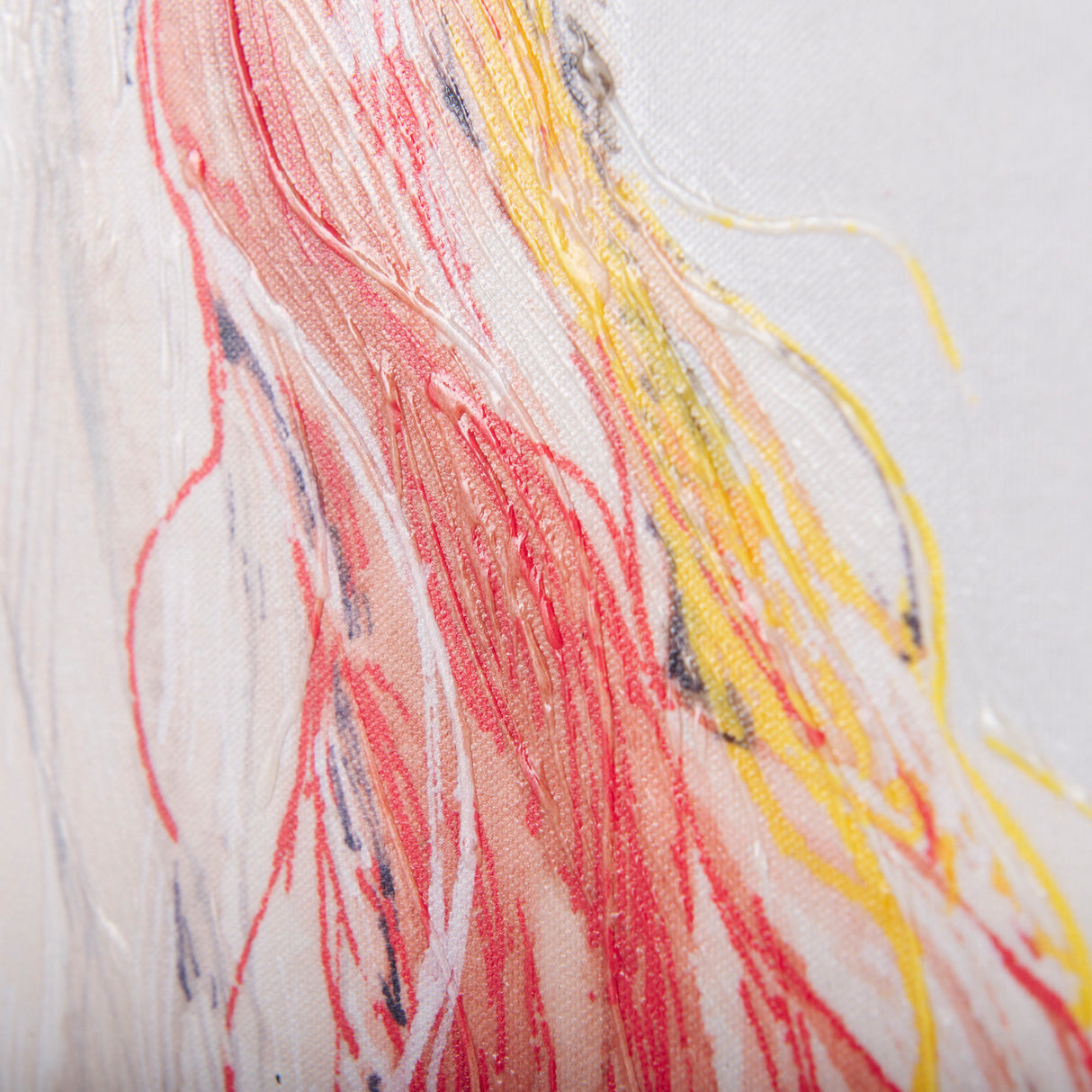 Lama II by Mercana Studio a Hand Embellished Textured Canvas from Mercana - Luna Furniture