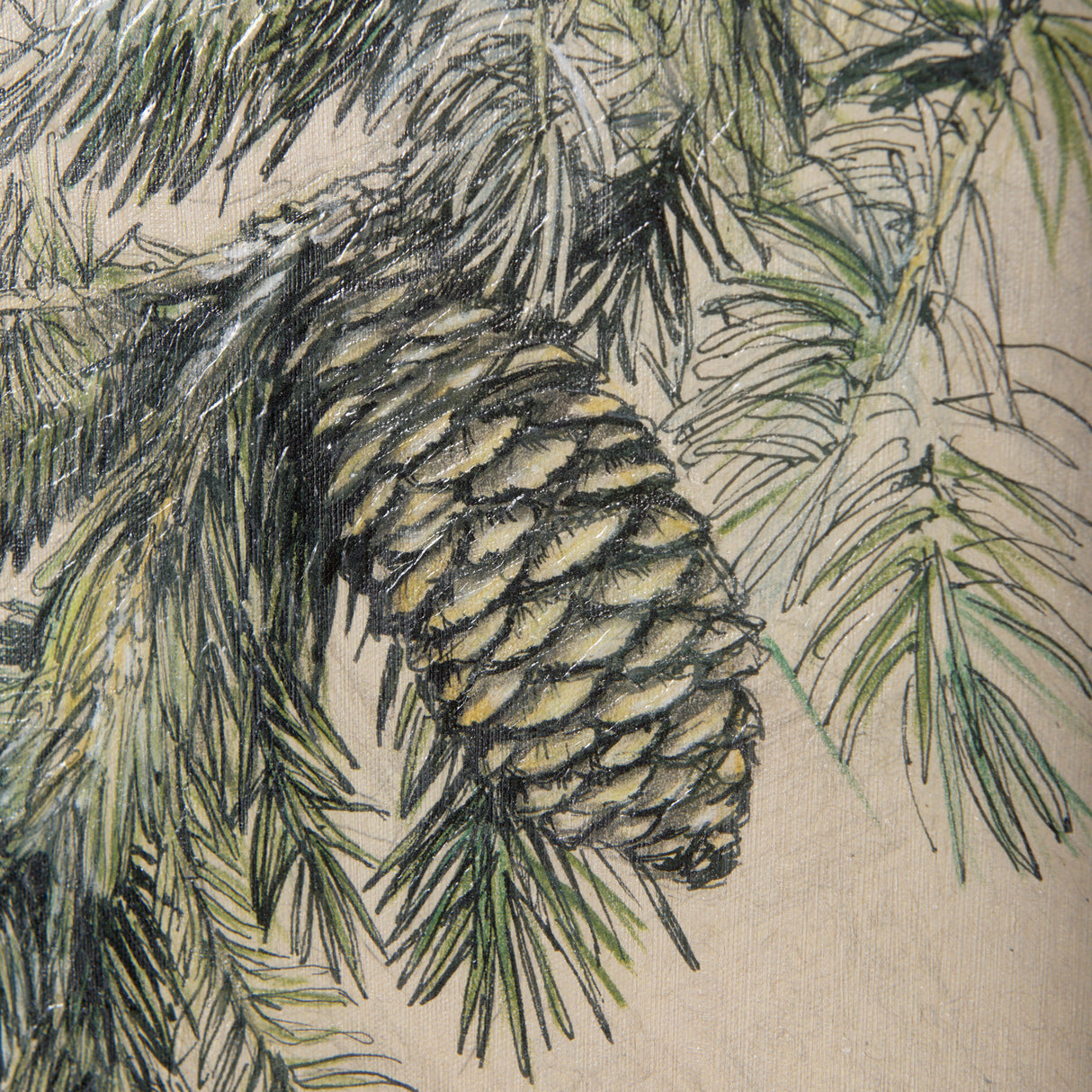 Evergreen collection IV by Victoria a Hand Embellished Textured Canvas from Mercana - Luna Furniture