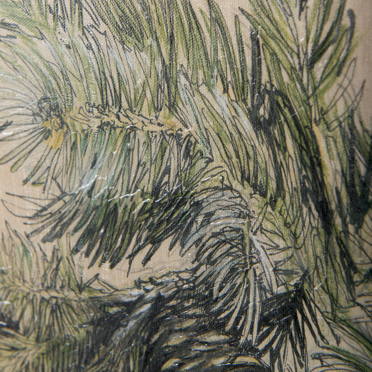 Evergreen collection IV by Victoria a Hand Embellished Textured Canvas from Mercana - Luna Furniture