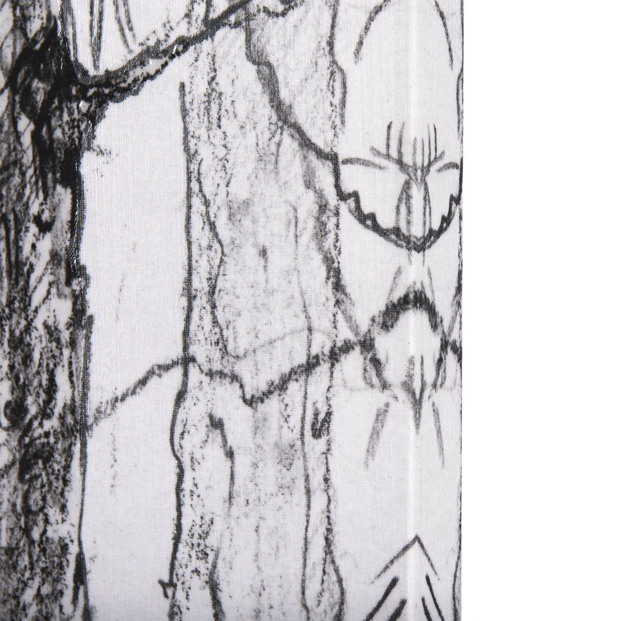 Forest BW I by Ariana a Hand Embellished Textured Canvas from Mercana - Luna Furniture