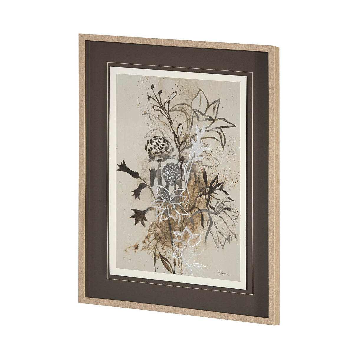 Rise & Shine I by Liz Jardine a Hand Embellished Textured Framed Art Print Matted under Glass from Mercana - Luna Furniture