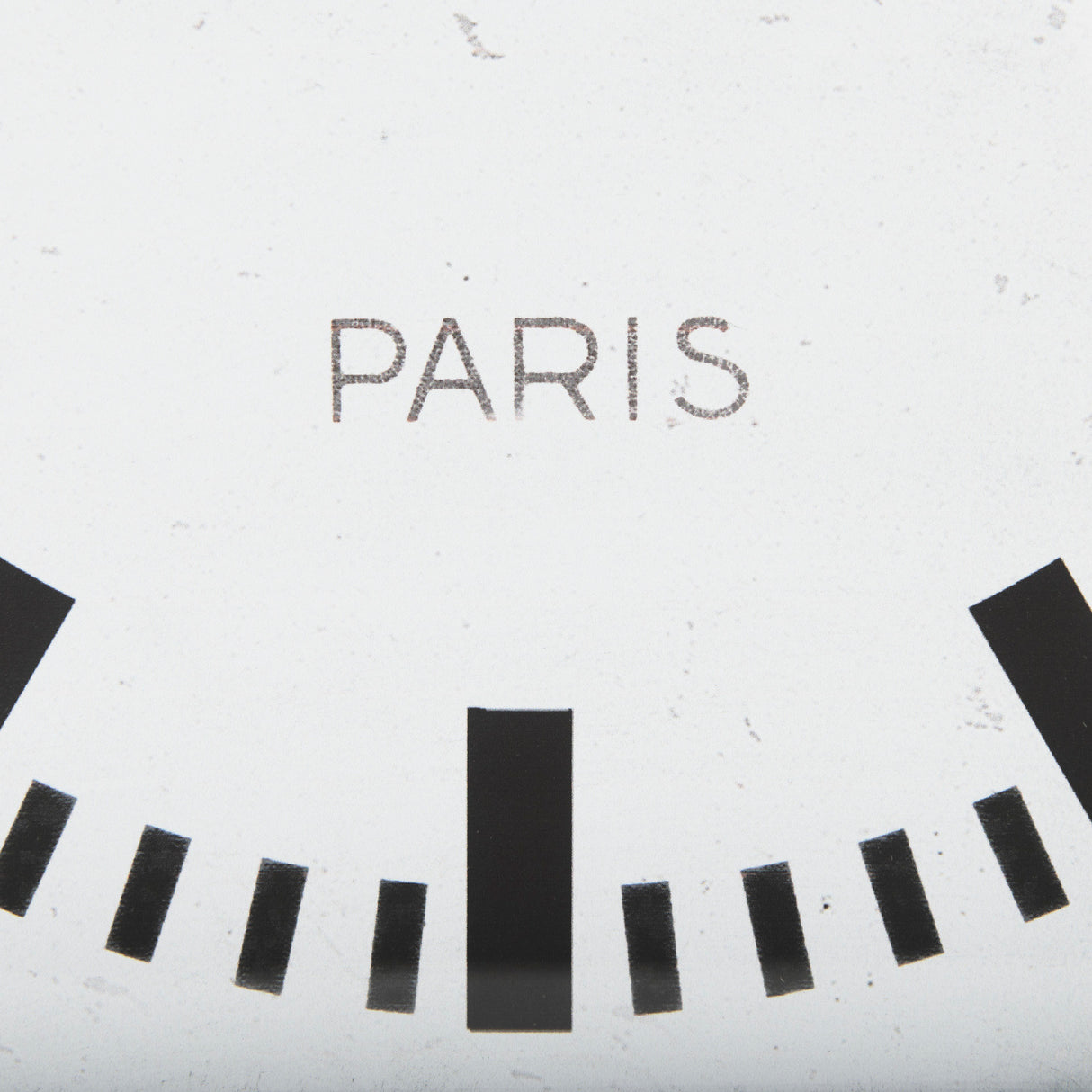 Felix Gray Metal Square Table Clock from Mercana - Luna Furniture