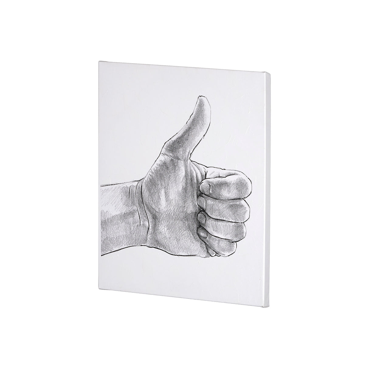 Hand Signs I by Jennifer Paxton Parker a Hand Embellished Textured Canvas from Mercana - Luna Furniture