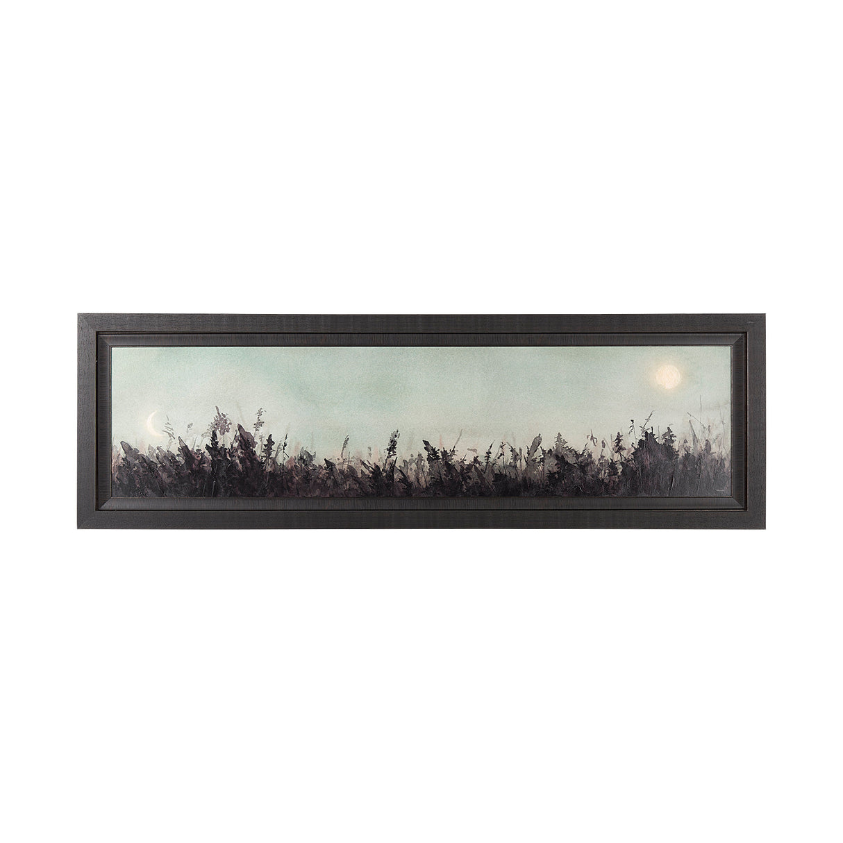 Moon Sets, Sun Rises by Mercana Studio a Hand Embellished Textured Framed Art Print from Mercana - Luna Furniture