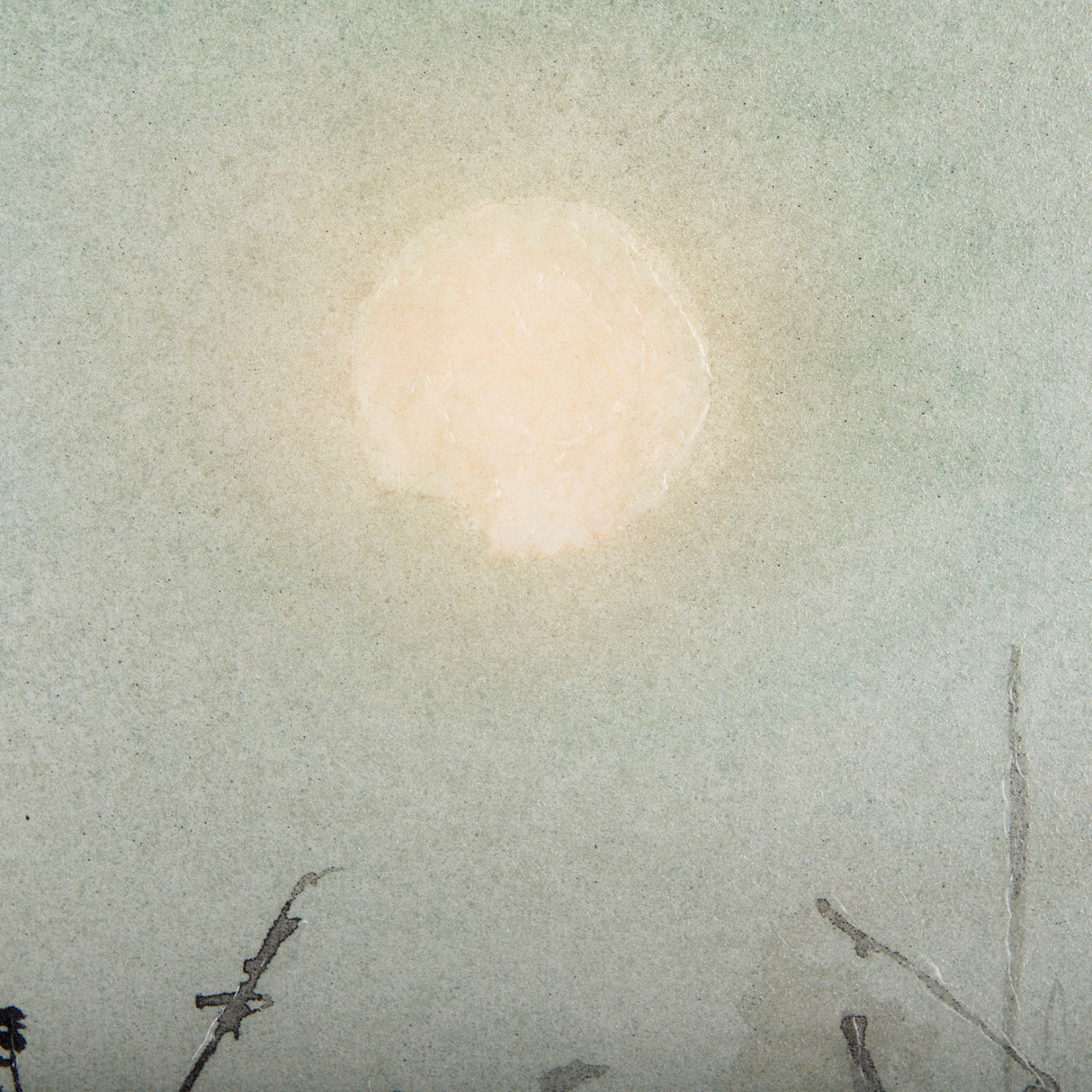 Moon Sets, Sun Rises by Mercana Studio a Hand Embellished Textured Framed Art Print from Mercana - Luna Furniture