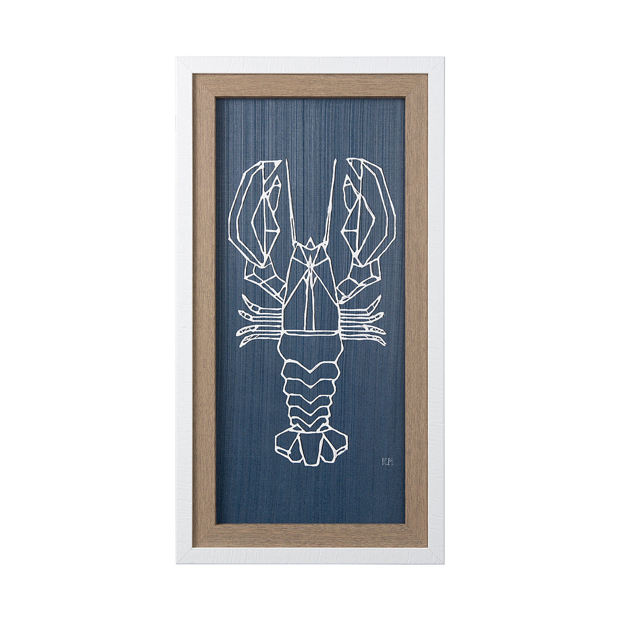 Crawfish II by Mercana Studio a Hand Embellished Textured Framed Art Print from Mercana - Luna Furniture