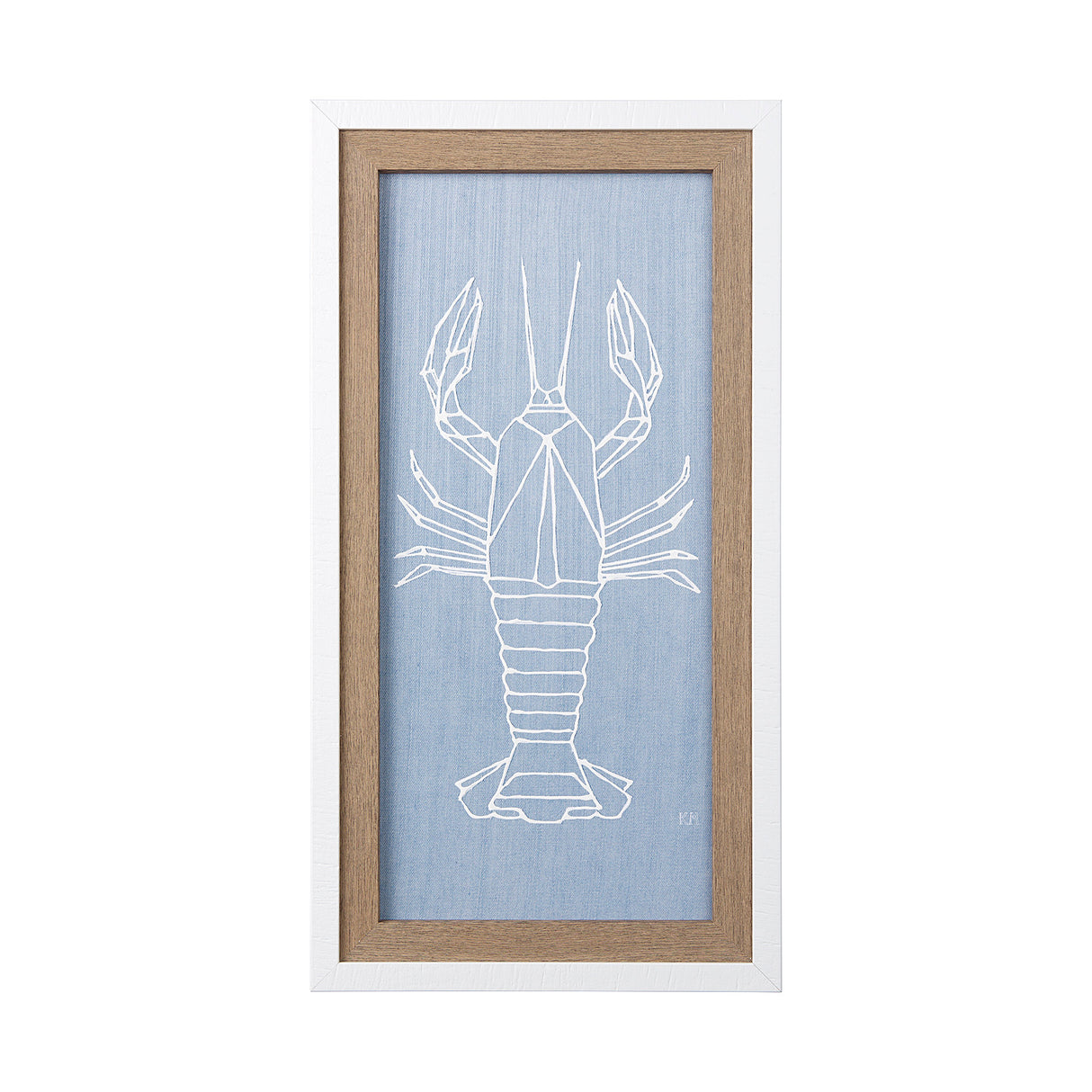 Lobster I by Mercana Studio a Hand Embellished Textured Framed Art Print from Mercana - Luna Furniture
