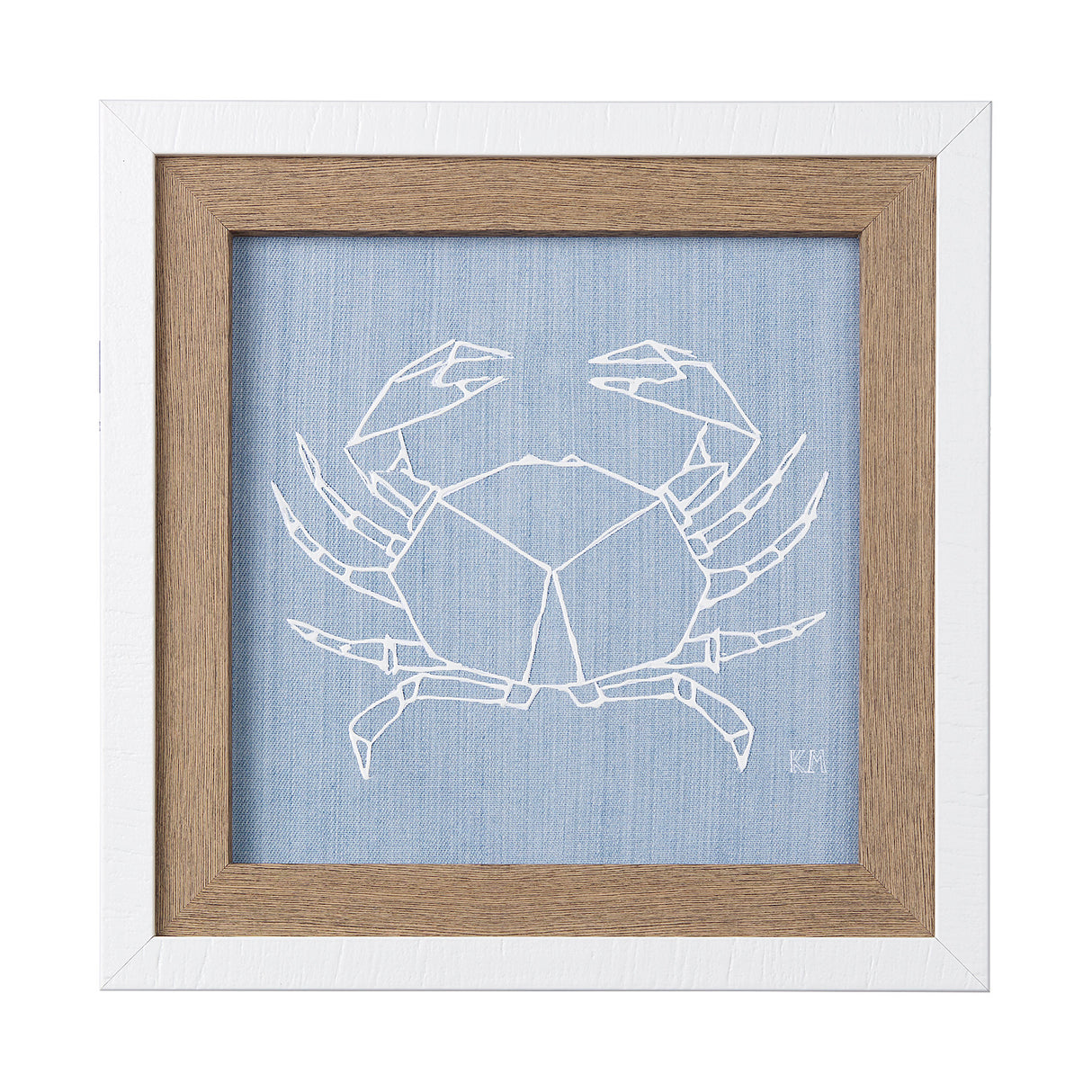 Stone Crab II by Mercana Studio a Hand Embellished Textured Framed Art Print from Mercana - Luna Furniture