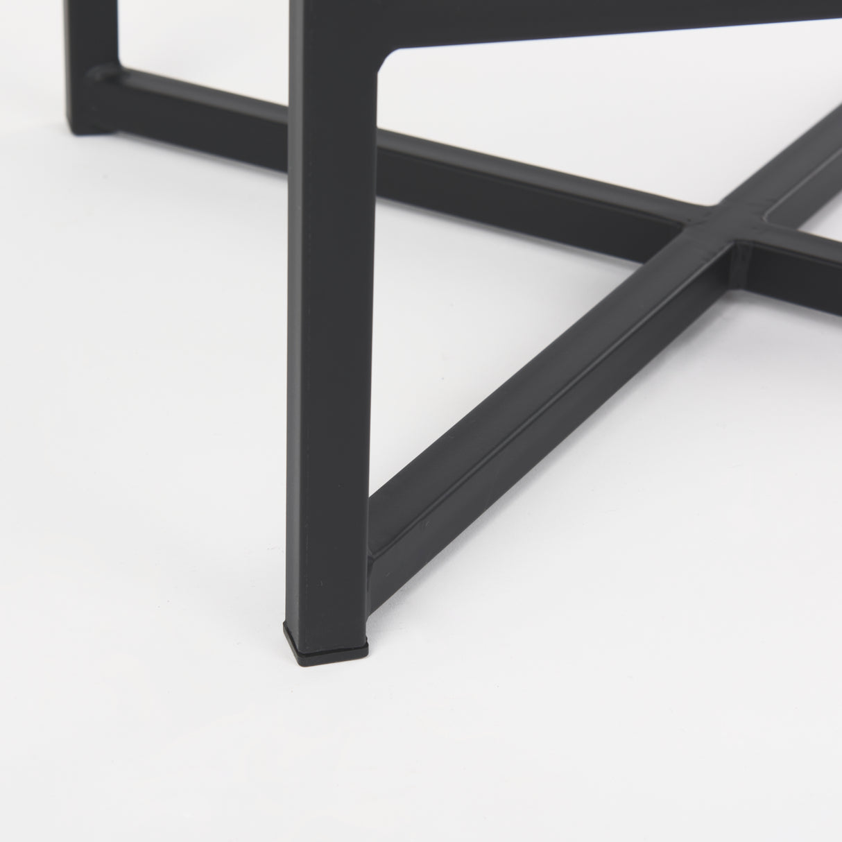 Frodo 26.4H Gray Fabric Seat W/Black Iron Frame Counter Stool from Mercana - Luna Furniture