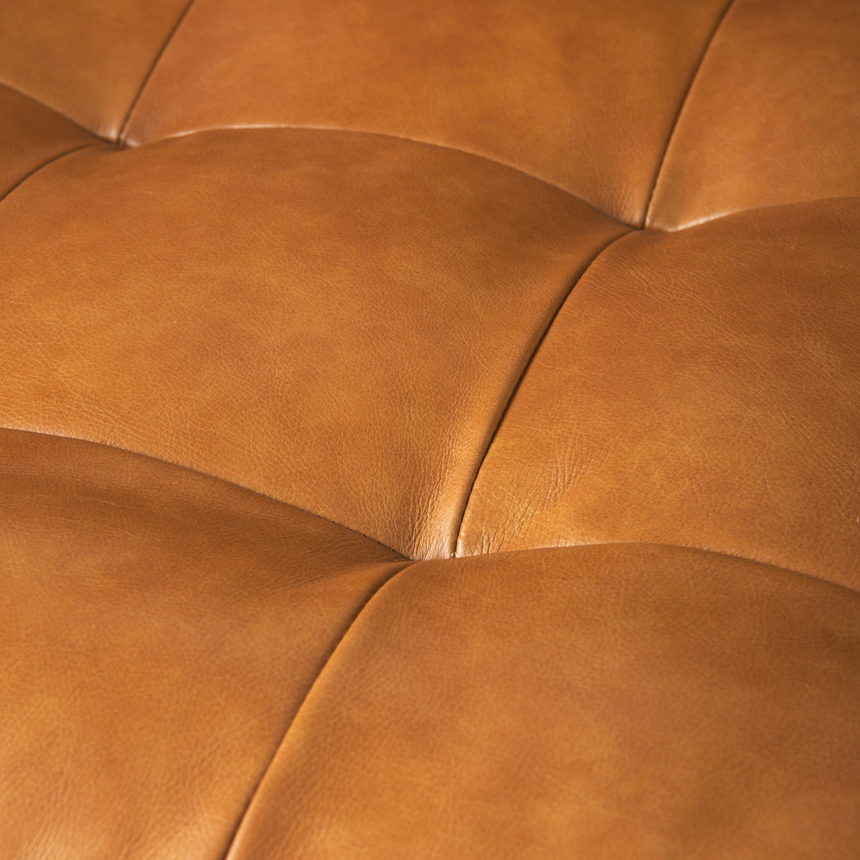 Svend 88.0L x 38.0W x 34.0H Tan Leather Sofa from Mercana - Luna Furniture