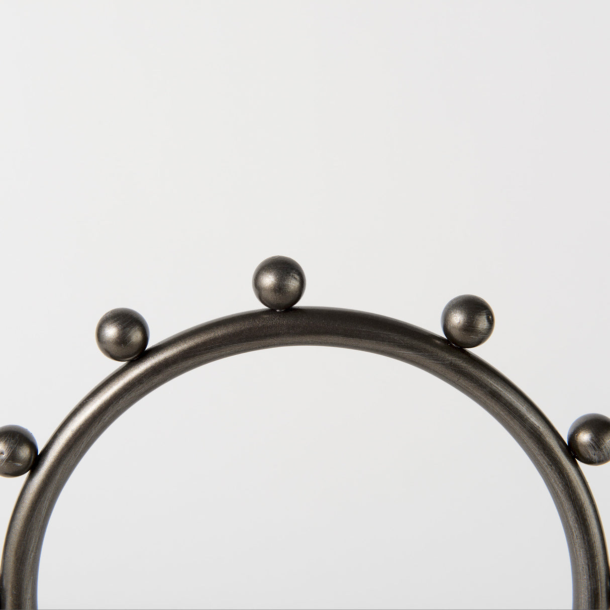 Elio 7.5L x 3.0W x 13.2H Small Studded hoop object from Mercana - Luna Furniture