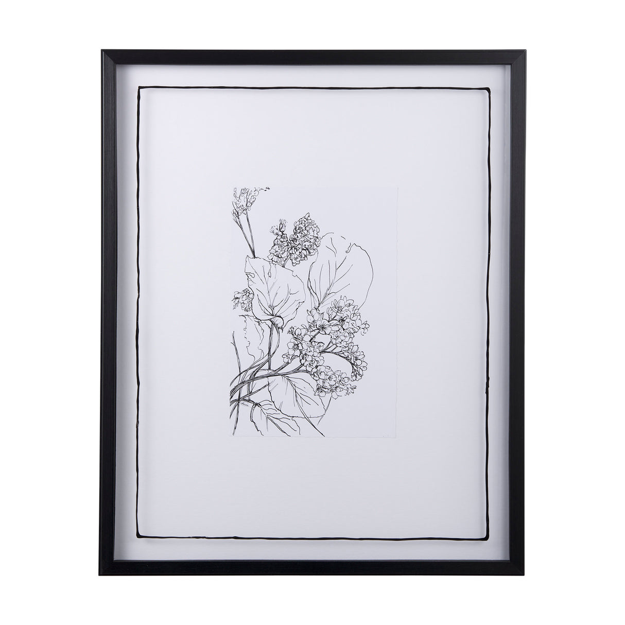 Spring Blooming VII by Mercana Studio Hand Embellished Textured Framed Art Print Matted under Glass from Mercana - Luna Furniture