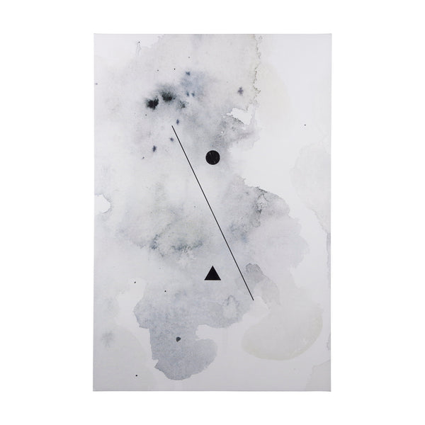 Equilibrium I by Mercana Studio a Hand Embellished Textured Canvas