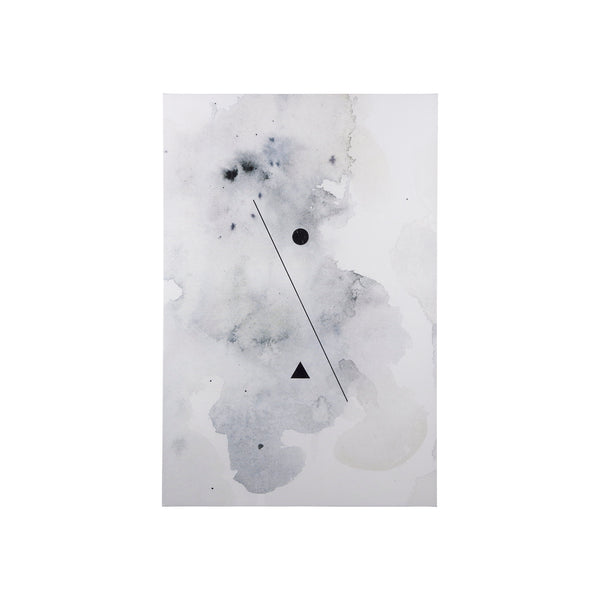 Equilibrium I by Mercana Studio a Hand Embellished Textured Canvas