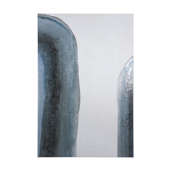 Water Arch Brown I by Mercana Studio a Hand Embellished Textured Canvas