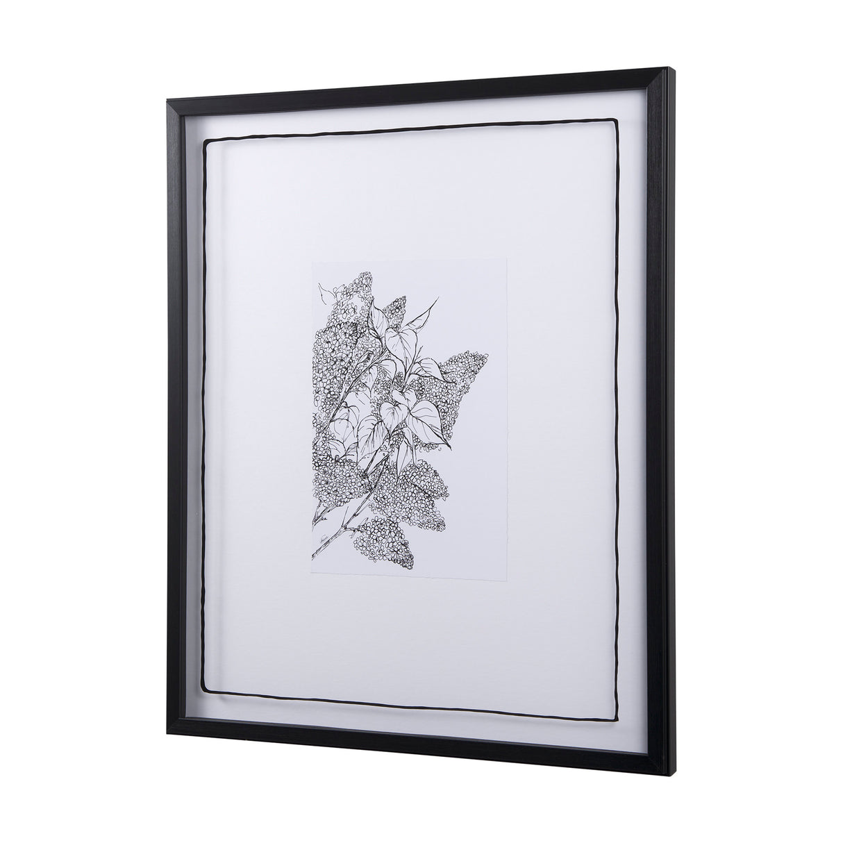Spring Blooming XI by Mercana Studio a Hand Embellished Textured Framed Art Print Matted under Glass from Mercana - Luna Furniture