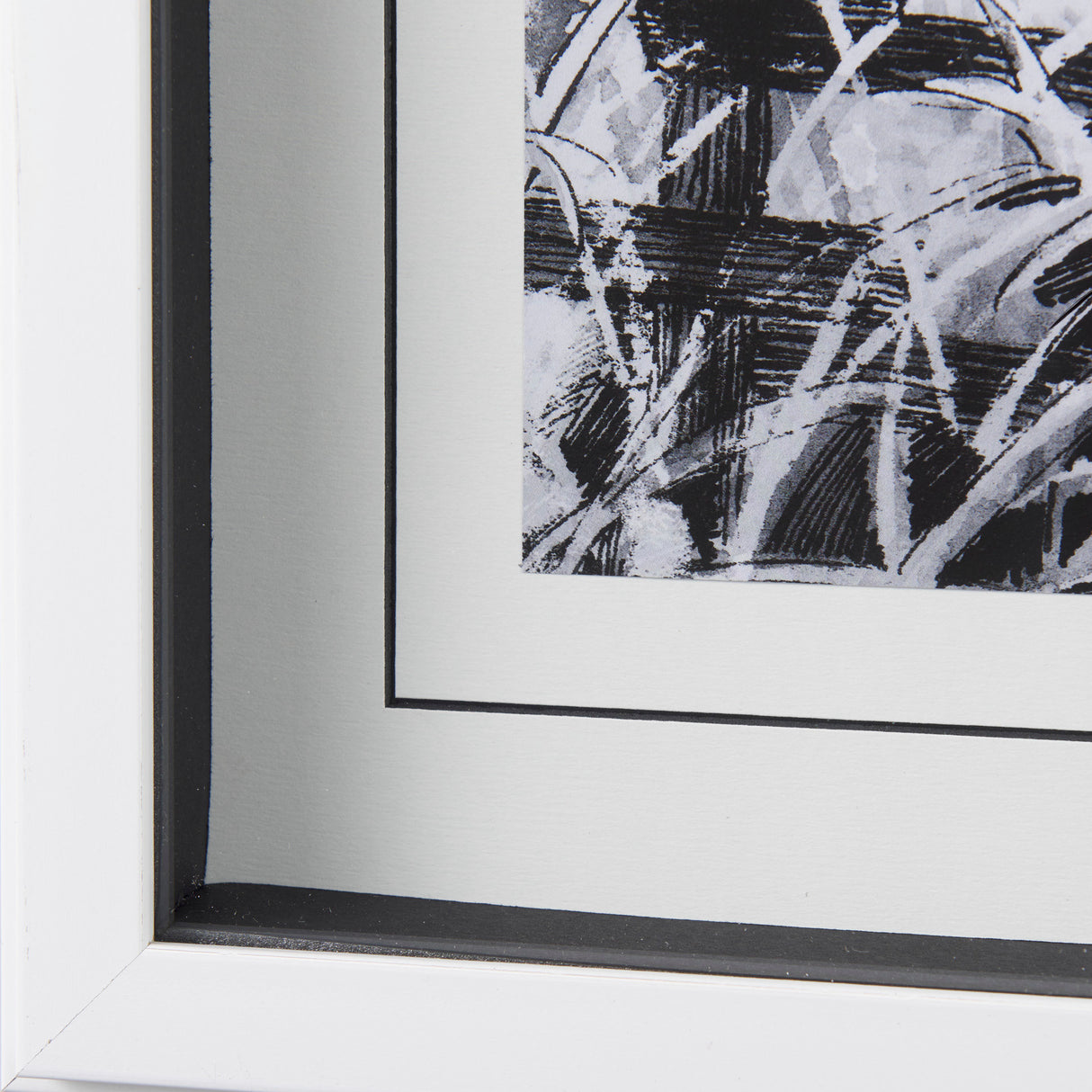 Farm View II by Mercana Studio a Hand Embellished Textured Framed Art Print Matted under Glass from Mercana - Luna Furniture