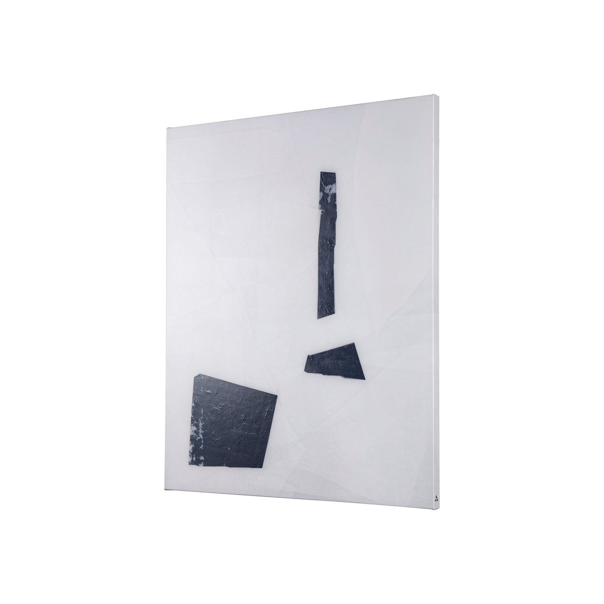 The Shapes I by Mercana Studio a Hand Embellished Textured Canvas from Mercana - Luna Furniture