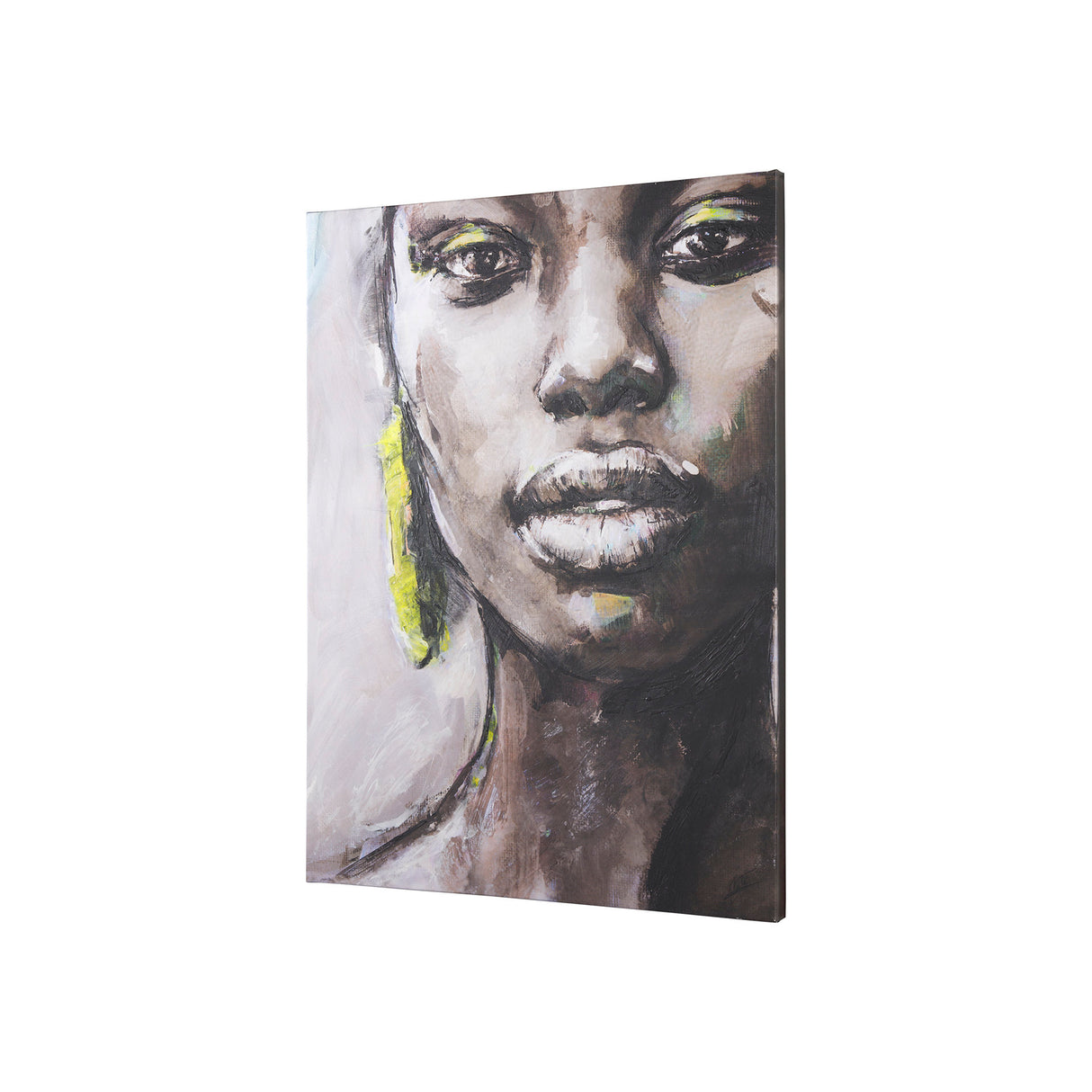 Unity IV Woman (S) by Mercana Studio a Hand Embellished Textured Canvas from Mercana - Luna Furniture
