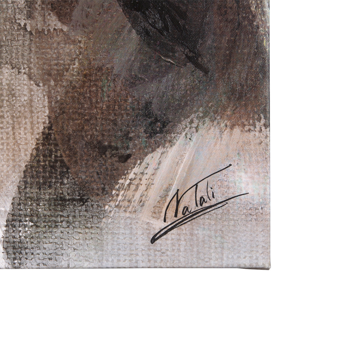 Unity VI Woman (S) by Mercana Studio a Hand Embellished Textured Canvas from Mercana - Luna Furniture