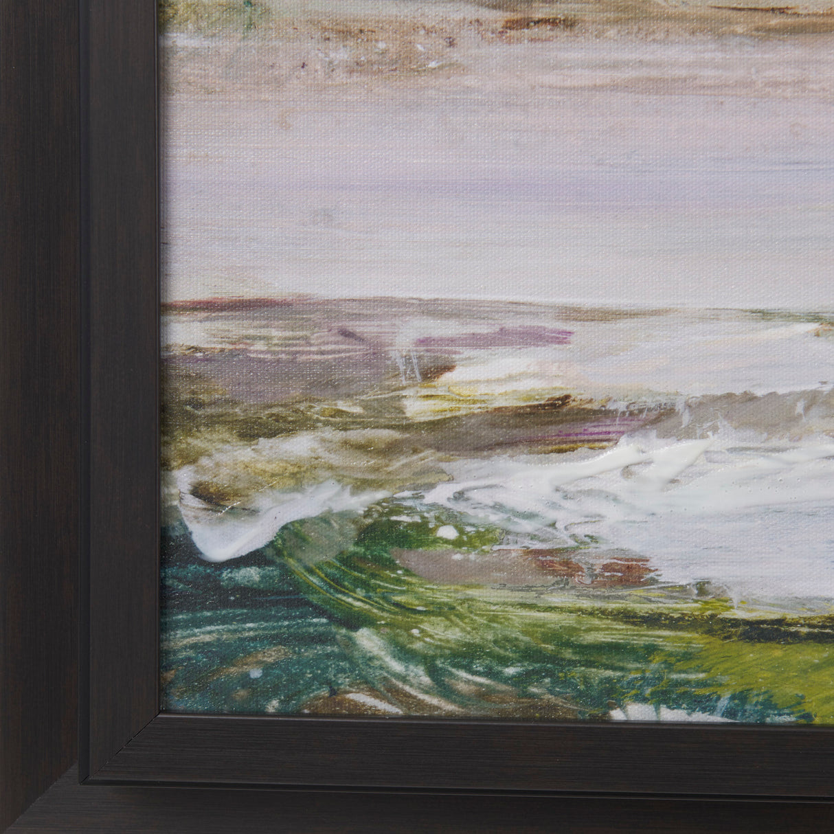 Sea View by Mercana Studio a Hand Embellished Textured Framed Canvas from Mercana - Luna Furniture
