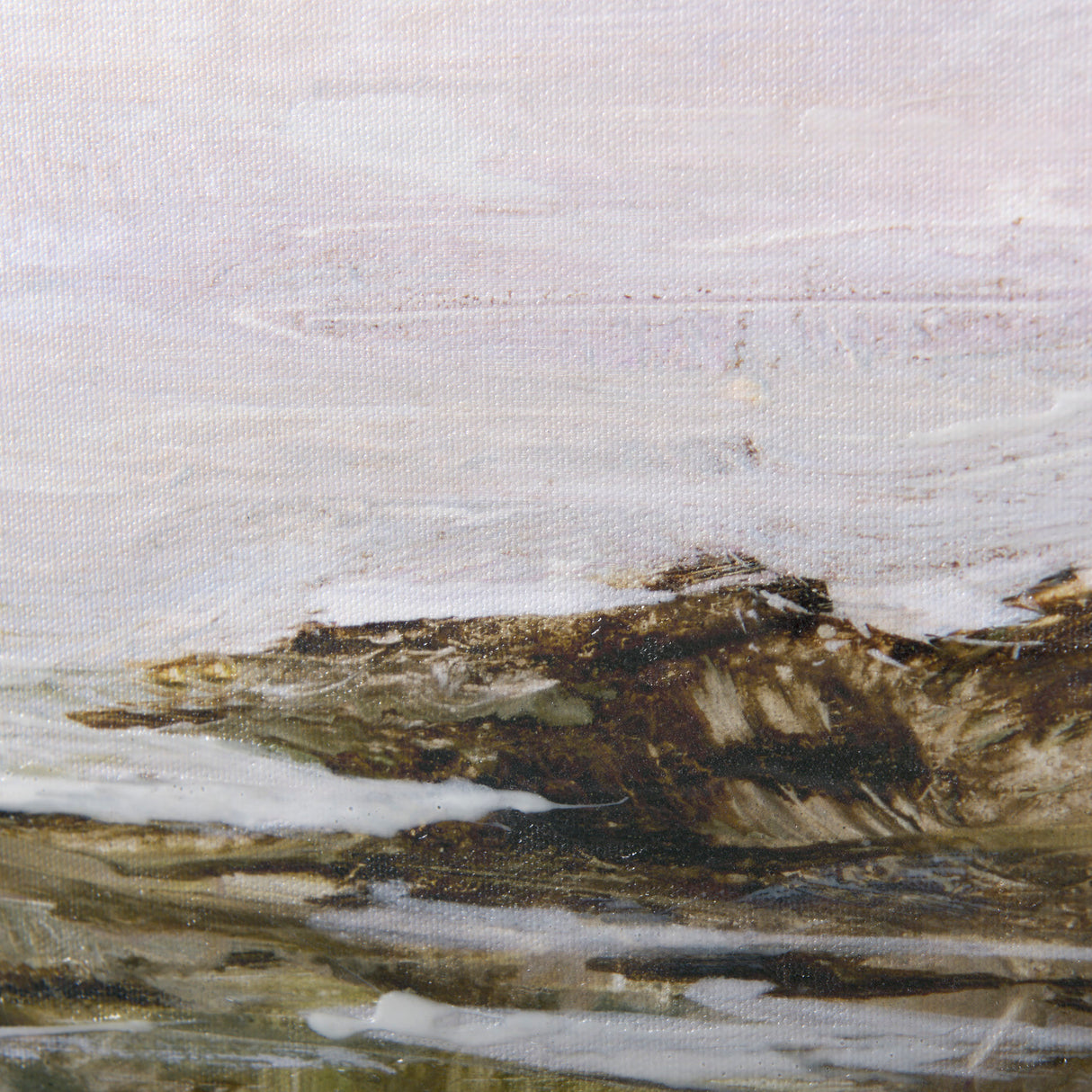 Sea View by Mercana Studio a Hand Embellished Textured Canvas from Mercana - Luna Furniture