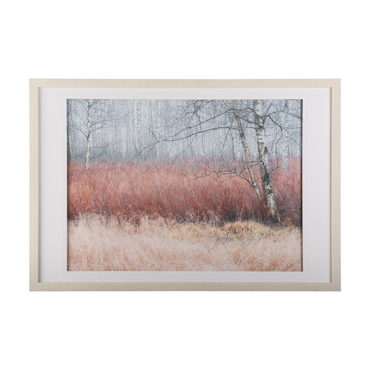 Woddlland pastels by Mercana Studio a Hand Embellished Textured Framed Photo Art Print Matted under from Mercana - Luna Furniture