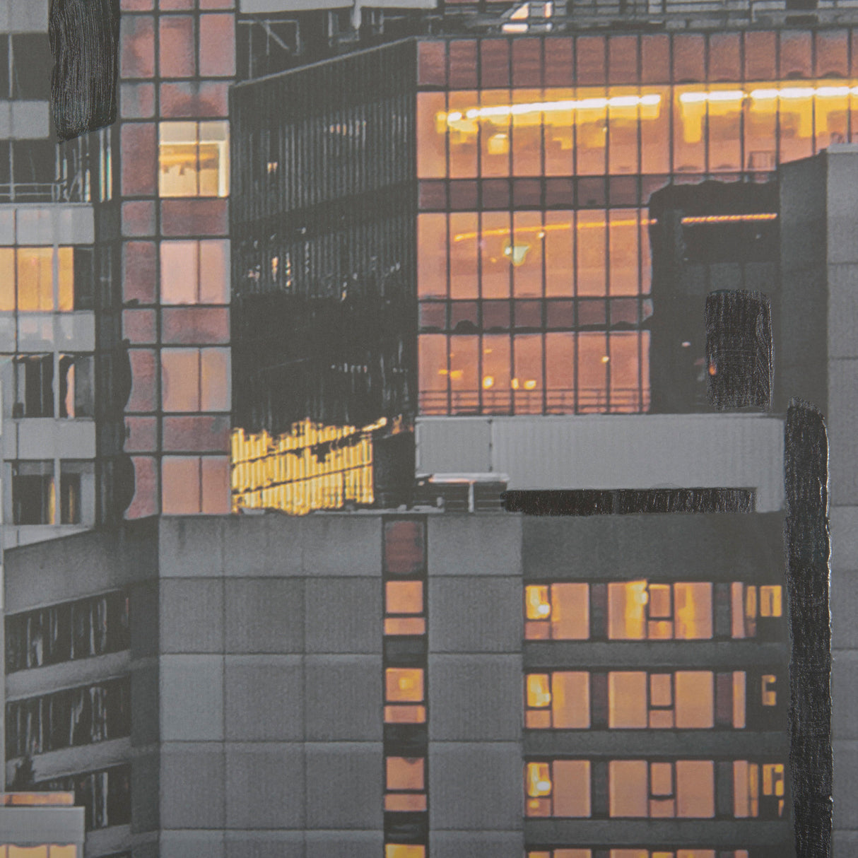 Golden Reflections I by Mercana Studio a Framed Photo Art Print Matted under Glass from Mercana - Luna Furniture
